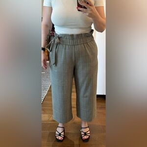 Zara plaid trousers
